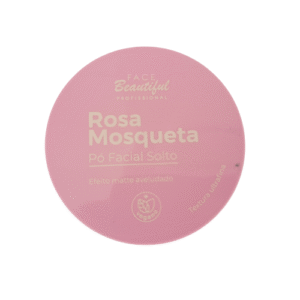 Pó Facial Solto Rosa Mosqueta – Face Beautiful | Vegano
