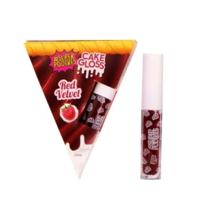 Gloss Labial Cake Gloss Red Velvet Super Poderes