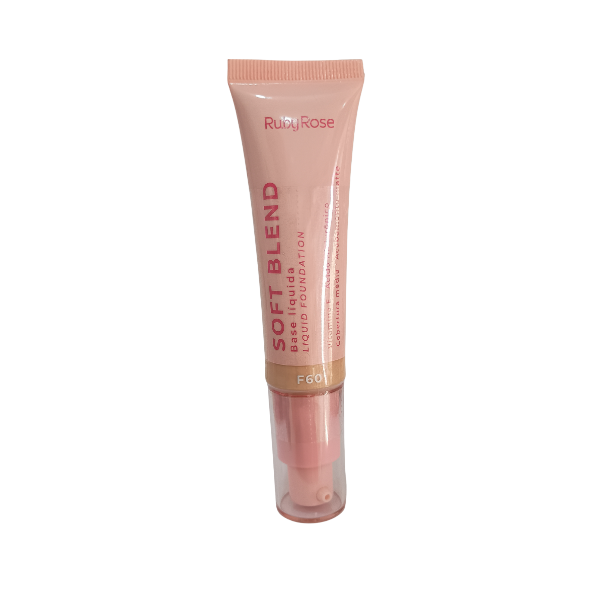 Base Líquida Ruby Rose Soft Blend F10 ao F60 1 Base Líquida Ruby Rose Soft Blend F10 ao F60