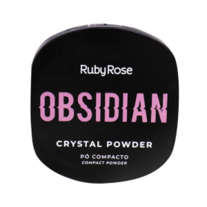 Pó Compacto Ruby Rose Obsidian Crystal Powder