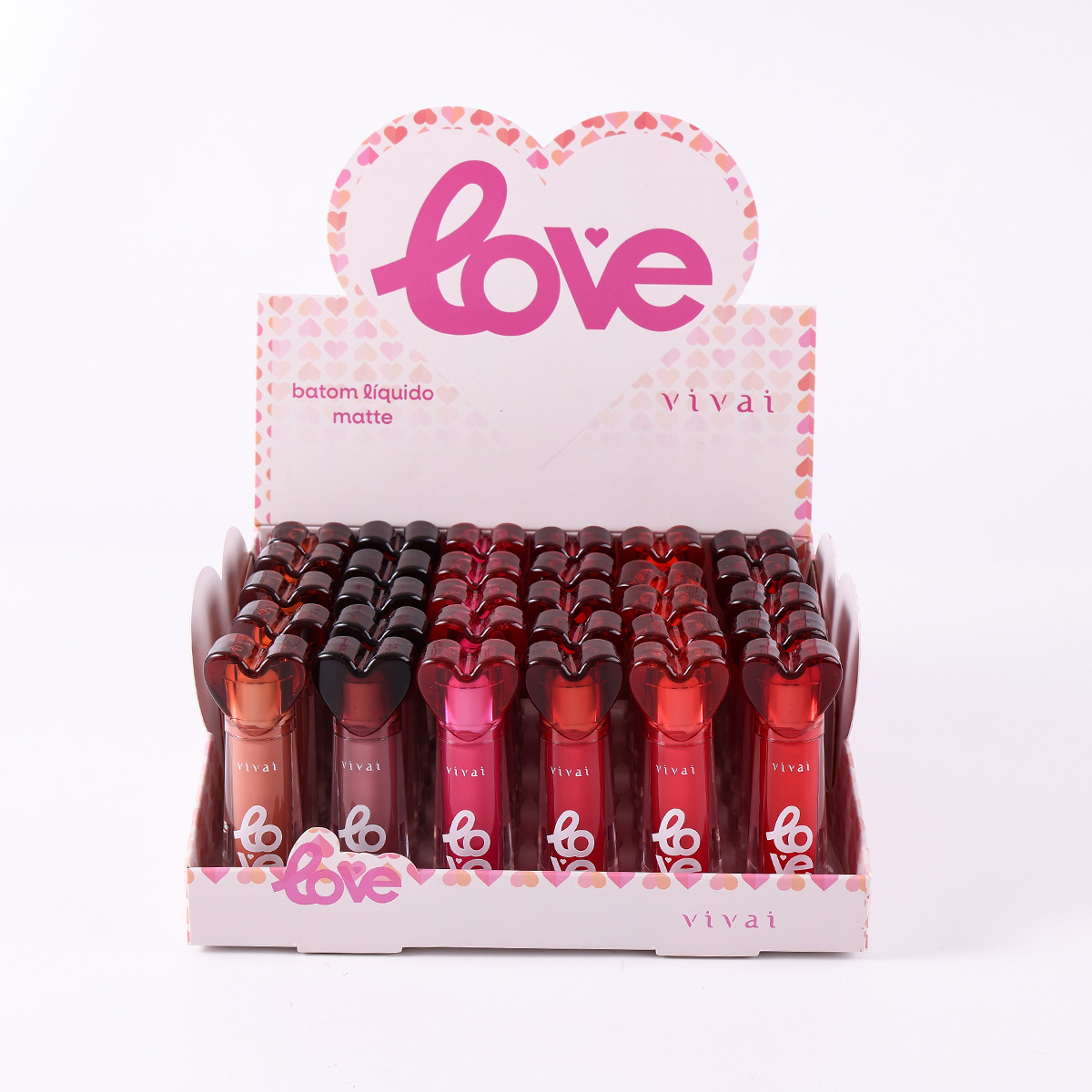 Batom Líquido Matte Vivai Love 4 Batom Líquido Matte Vivai Love - Imagem 4