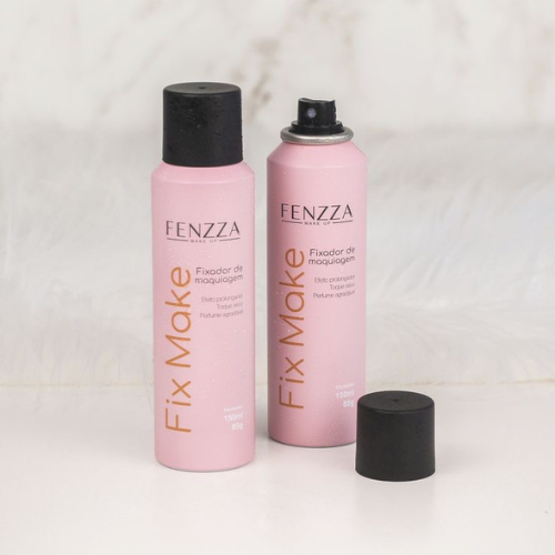 Fixador de Maquiagem Fenzza Fix Make - Efeito Prolongado e Toque Seco 2 Fixador de Maquiagem Fenzza Fix Make - Efeito Prolongado e Toque Seco - Imagem 2
