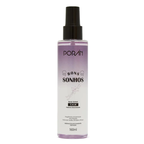 Body Splash Calm Bons Sonhos Porán 160ml Perfume Desodorante 1 Body Splash Calm Bons Sonhos Porán 160ml Perfume Desodorante
