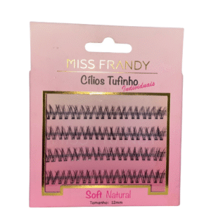 Cílios Postiços Tufinho Miss Frandy Soft Natural 12mm