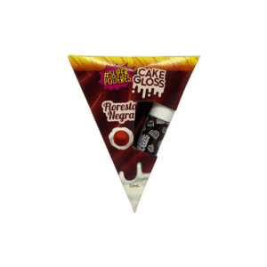 Gloss Labial Cake Gloss Sabor Floresta Negra Super Poderes - Brilho e Aroma Exclusivos