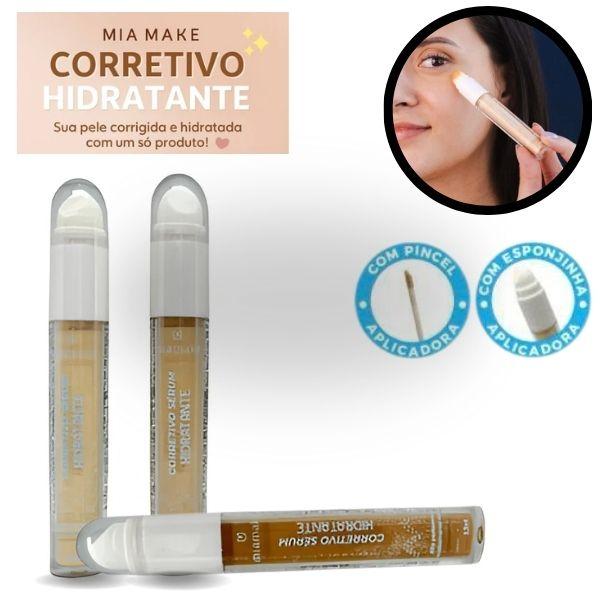 Corretivo Sérum Hidratante Miamake-unidade. 2 Corretivo Sérum Hidratante Miamake-unidade. - Imagem 2