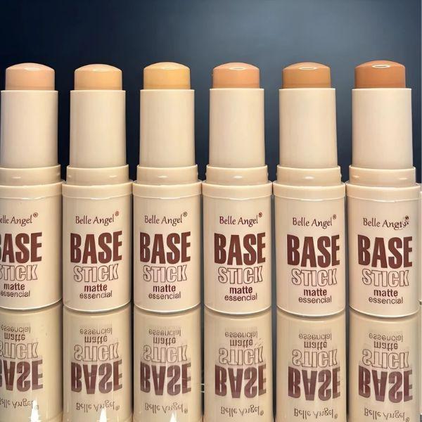 Base Stick Matte Essencial Belle Angel | Cobertura Média a Alta com Vitamina E 6 Base Stick Matte Essencial Belle Angel | Cobertura Média a Alta com Vitamina E - Imagem 6