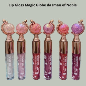 Lip Gloss Iman of Noble Magic Globe Brilho Radiante e Hidratação