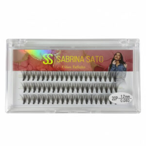 Cílios Tufinho Sabrina Sato Profissional – Volume Russo e Acabamento Natural- 12 mm