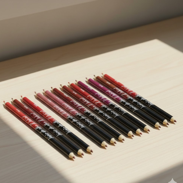 Lápis de Olho e Labial 2 em 1 Kit Cores 01 a 12 Traço Preciso e Alta Pigmentação 3 Lápis de Olho e Labial 2 em 1 Kit Cores 01 a 12 Traço Preciso e Alta Pigmentação - Imagem 3