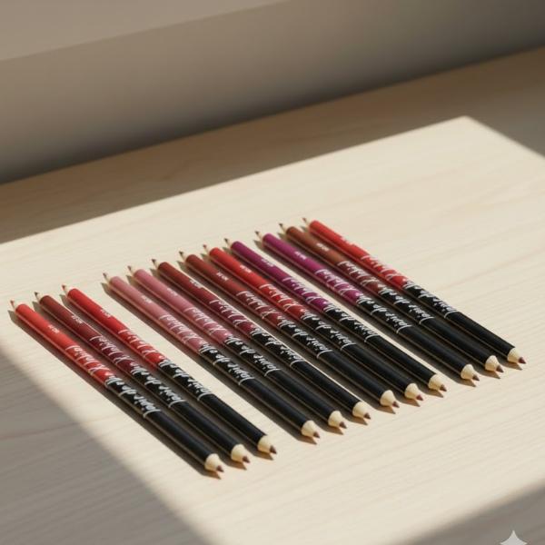 Lápis de Olho e Labial 2 em 1 Kit Cores 01 a 12 Traço Preciso e Alta Pigmentação 11 Lápis de Olho e Labial 2 em 1 Kit Cores 01 a 12 Traço Preciso e Alta Pigmentação - Imagem 11
