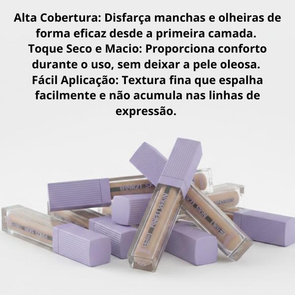 Corretivo Pink 21 Best Skin Ever Multiuso Alta Cobertura 17 Corretivo Pink 21 Best Skin Ever Multiuso Alta Cobertura - Imagem 17