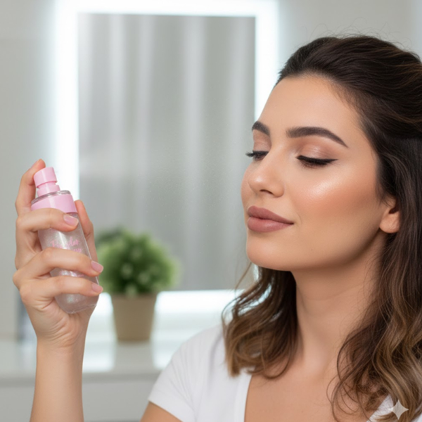 Fixador de Maquiagem Femme Paris Glow Longa Duração e Brilho Radiante 2 Fixador de Maquiagem Femme Paris Glow Longa Duração e Brilho Radiante - Imagem 2