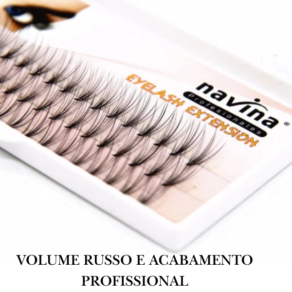 Cílios Navina Extensão de Cílios Volume Profissional 5 Cílios Navina Extensão de Cílios Volume Profissional - Imagem 5