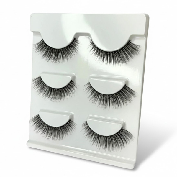 Cílios Postiços Ruby Anjo 6D Kit com 3 Pares Efeito Volume Russo Profissional 4 Cílios Postiços Ruby Anjo 6D Kit com 3 Pares Efeito Volume Russo Profissional - Imagem 4