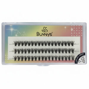 Cílios Individuais Sunnys Luxury Lashes 20P Curvatura D