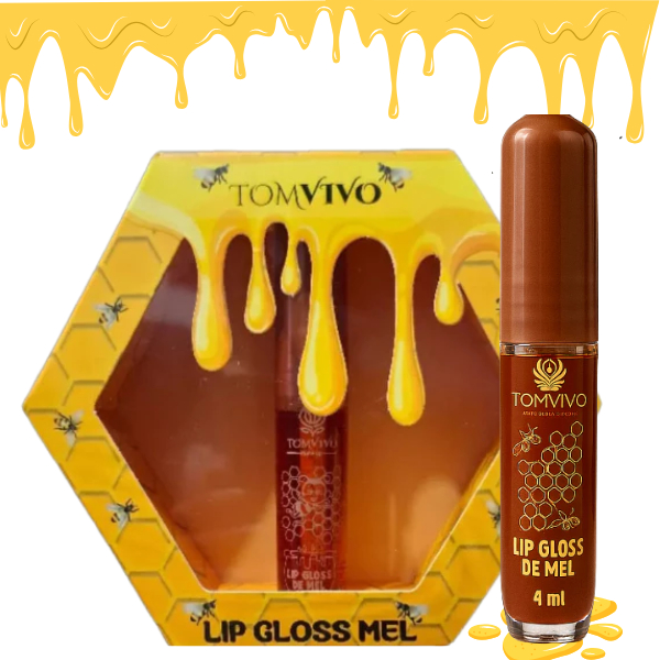 Lip Gloss Mel Tom Vivo – Brilho Labial Hidratante e Acabamento Natural 1 Lip Gloss Mel Tom Vivo – Brilho Labial Hidratante e Acabamento Natural