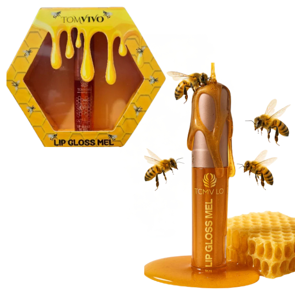 Lip Gloss Mel Tom Vivo – Brilho Labial Hidratante e Acabamento Natural 5 Lip Gloss Mel Tom Vivo – Brilho Labial Hidratante e Acabamento Natural - Imagem 5