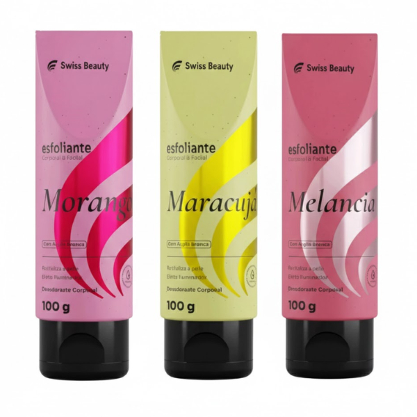 Esfoliante Corporal e Facial Swiss Beauty 3 Esfoliante Corporal e Facial Swiss Beauty - Imagem 3