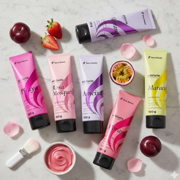 Esfoliante Corporal e Facial Swiss Beauty 7 Esfoliante Corporal e Facial Swiss Beauty - Imagem 7
