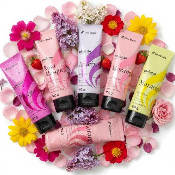 Esfoliante Corporal e Facial Swiss Beauty 8 Esfoliante Corporal e Facial Swiss Beauty - Imagem 8