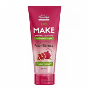 Sabonete Líquido Pós Make Face Beautiful Anti-Stress Limpa e Renova