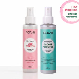 Spray Anti Frizz Porán #domeujeito Liso Perfeito e Cachos Perfeitos