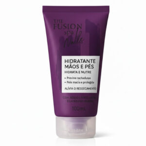 Hidratante Mãos e Pés The Fusion Spa Nails 100ml Previne Rachaduras