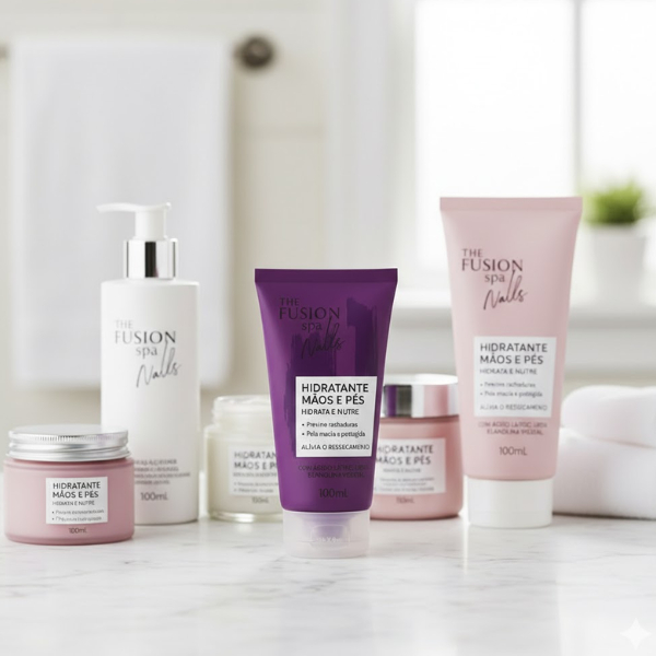 Hidratante Mãos e Pés The Fusion Spa Nails 100ml Previne Rachaduras 5 Hidratante Mãos e Pés The Fusion Spa Nails 100ml Previne Rachaduras - Imagem 5
